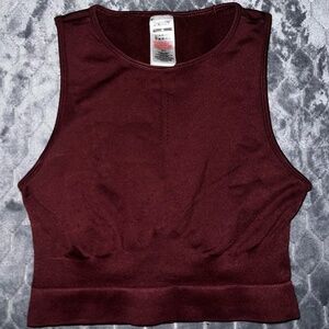 Gymshark Brown tank top, Size Medium